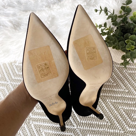 NWOT Jimmy Choo Rare $1395 Crystal Heels - Picture 10 of 14